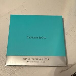 Tiffany & Co. Turquoise and Silver Polishing Cloth - New